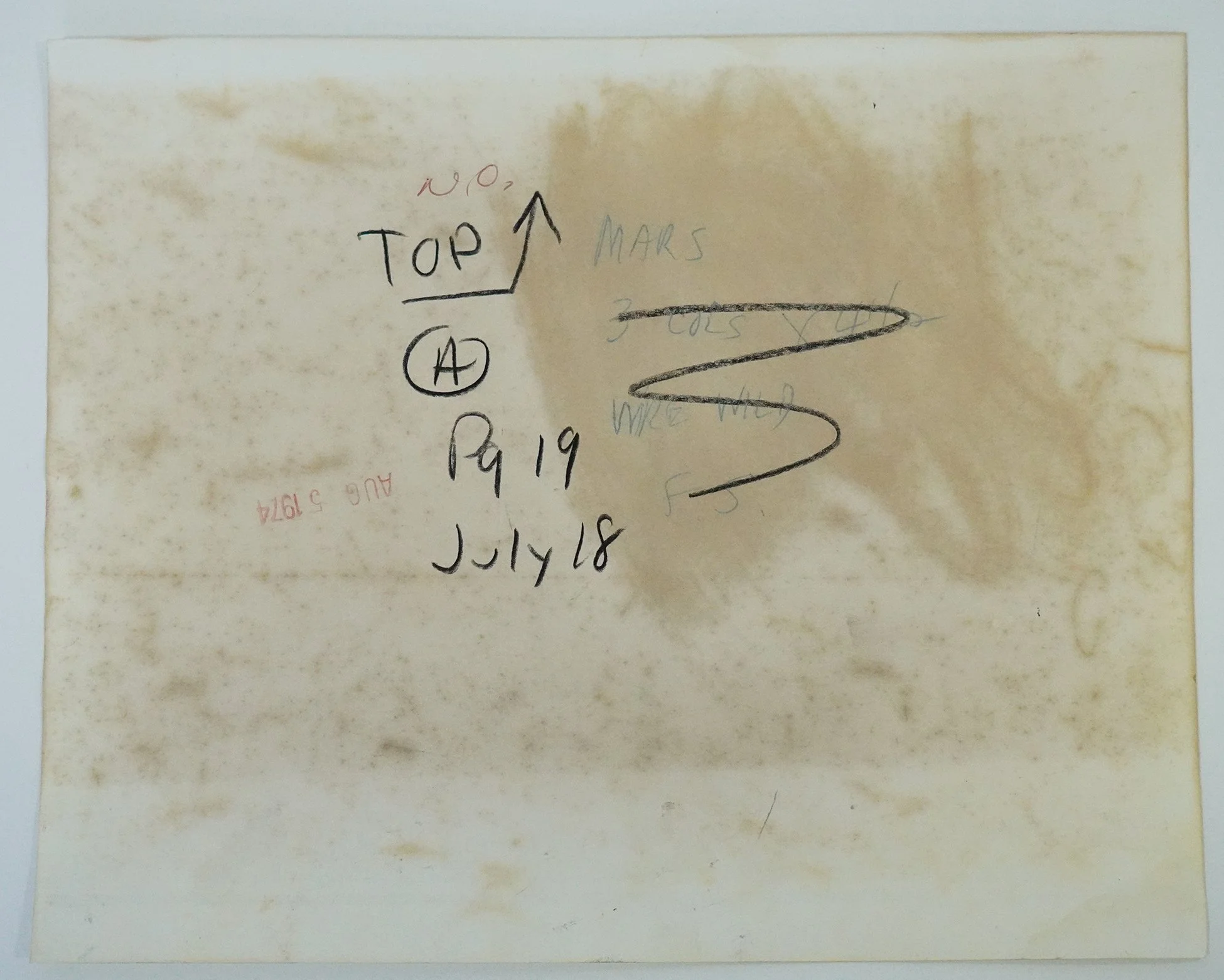 1974 Mars Photo from Mariner 9 — AGENT GALLERY CHICAGO